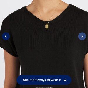 PINK CLOVER Evy Short Sleeve Sweater